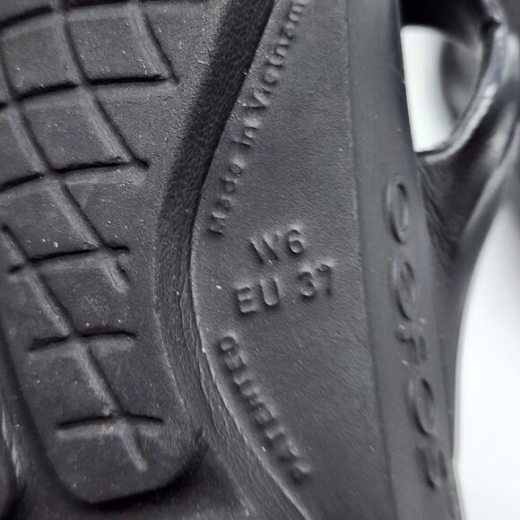 Oofos Ooriginal Flip Flop Recovery Sandals Women's 6 Black Thong Comfort Shoes - Picture 7 of 7